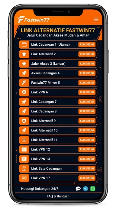 Tampilan link alternatif fastwin77